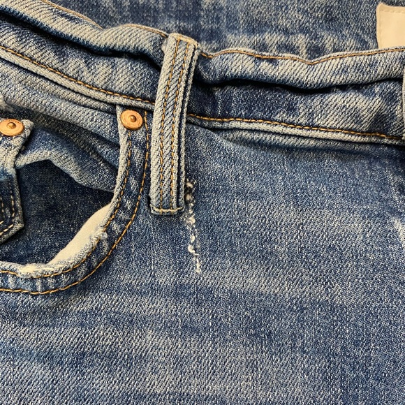 MOTHER SUPERIOR JEANS TOMCAT ANKLE FRAY 34 - Picture 6 of 7